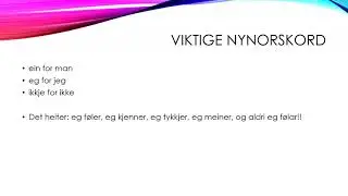 Nynorsk