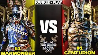 NUMBER 1 RANKED WARMONGER VS NUMBER 1 RANKED CENTURION! FOR HONOR