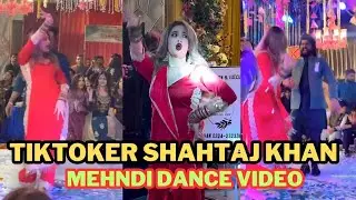 Tiktoker Shahtaj Khan Mehndi Dance Video