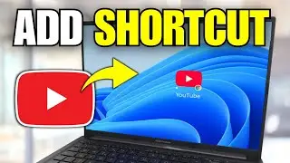 How To Add YouTube Shortcut In Laptop & Desktop