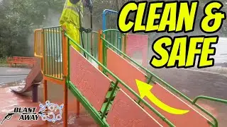 Playground Equipment Cleaning