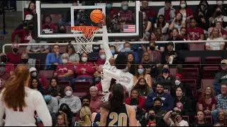 Fran Belibi throws down first dunk in women's NCAA tournament since 2013