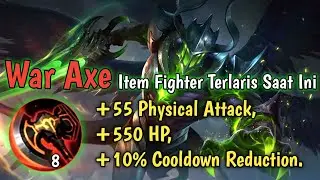 War Axe Item Fighter Terlaris Saat Ini | Argus Best Build 2021 - Mobile Legend