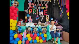 PRIME 7TH BIRTHDAY | DIY AVENGERS THEME