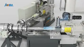 #jwell #pvc #pipe #extrusion line with #centralized #feeding system