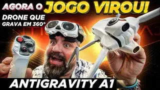 EU TESTEI o DRONE FPV que GRAVA em 8K e 360&ordm;! Antigravity A1