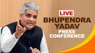 LIVE Union Minister Bhupender Yadav Press Conference | COP28 | PM Modi | US | China | India Growth