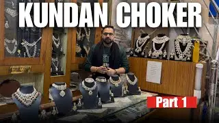 चांदनी चौक दिल्ली में Artificial Jewellery Shop | Kundan Choker set @Eagle.Jewellers #Kundanchoker