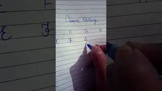A-Z cursive letters #cursive writing ✍️