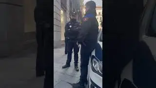 Madrid Police Car
