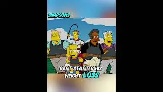 Bart became obese and had health problems. #anime #animerecap #TheSimpsons