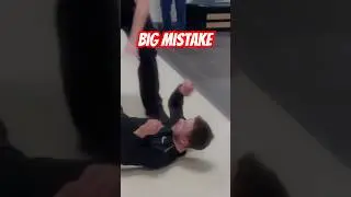 Wannabe Tough Guy Caught on Camera!