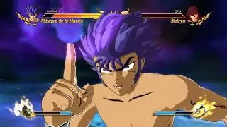 Los Caballeros del Zodiaco: Alma De Soldados máscara de la muerte vs shiryu dragòn
