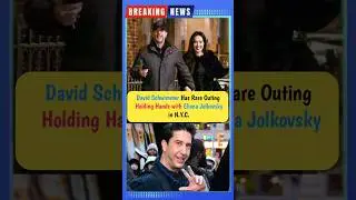 David Schwimmer Has Rare Outing Holding Hands with Eliana Jolkovsky in N.Y.C.