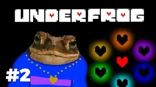 sapo conhecendo o fantasma depre - UNDERTALE #2