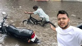 Aaj barish me bura fas gya 😱