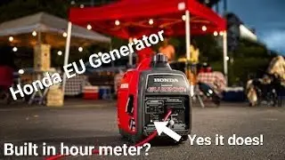 Да, генераторы Honda EU2000/EU2200 оснащены счётчиком моточасов! #hondagenerator #smallenginerepair #rvlife