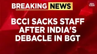 BCCI Sacks Four Support Staff Members After Border Gavaskar Trophy Loss | India Today News