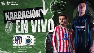 🔴 ATLETICO MADRID VS BRUJAS EN VIVO / CHAMPIONS LEAGUE - JUEGA JULIAN ALVAREZ