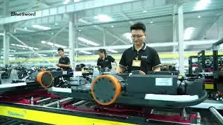 Smart AGV Production & Testing Process - Focusing on Quality and Efficiency - BlueSword