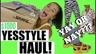 1000$ YESSTYLE TRY-ON HAUL! YAY OR NAY???