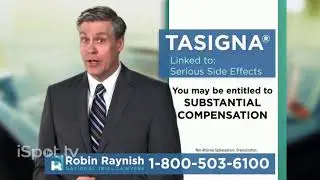 Robin Raynish Law - TASIGNA Linked to Circulatory Problems (2017)