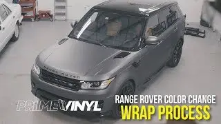 MATTE Vinyl Wrap Range Rover SPORT! This thing is SICK!