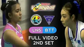 Rebisco Volleyball League 18-Under | BACOLOD TAY TUNG HS vs LINAO NATIONAL HS | FULL 2nd Set