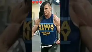 Beauty with muscles 😍🔥..//#short#gym#viral#fitness#cutegirl