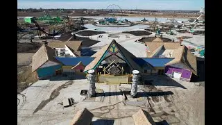 Lost Island Theme park update 2-28-2022 Waterloo Iowa