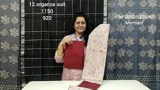 salwar suits in offer price/flat 20% offer/unstitched best quality suits/chididhar materials