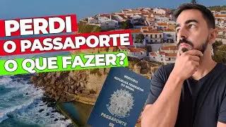 PERDI meu PASSAPORTE no EXTERIOR - O que FAZER agora? (passo a passo)