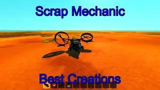 Scrap Mechanic Best Creations | Dodge Charger, Transport Helicopter & Epic Builds