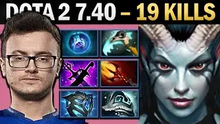 Queen of Pain Pro MID with Dagon and Linkens - 7.41 Dota