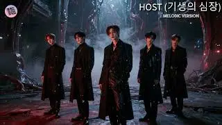 HOST (기생의 심장) &ndash; Melodic Version | Dark K-Pop | Male Vocals  #kpop #darkmusic #music LucienKpopMusic
