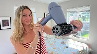 ASMR | Highlighting Your Hair & Giving You A Blowout | Cut, Color & Style ASMR