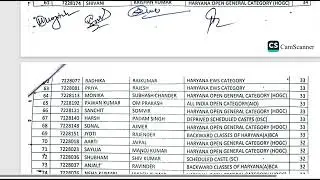 MDU M.COM first Provisional Merit List 2024 | documents required for counselling of MCom 2024