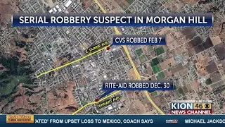 Suspected serial robber targeting Morgan Hill and Gilroy pharmacies arrested, police say