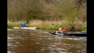 Die Örtze im Kajak mit der Facebook Gruppe Wasserwandern (((in k4)))