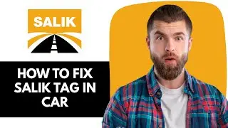 How to FIX salik tag in car | How To place salik tag | How To put salik tag