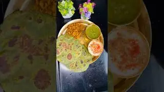 winter special palak ke paratha recipe #shorts #palakparatha #palak #recipe