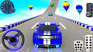 Muscle Car Stunt Games: Mega Ramp Car🚕 Simulator_#82|| Flash Driving King