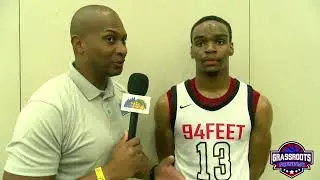 2023 Kamari Slaughter (94Feet Elite) Interview with Craig Harden at 2022 Grassroots Showcase!