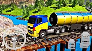 Offroad Oil Tanker Transport Driver - Oil Transport simulator - Transport Game - Android Gameplay