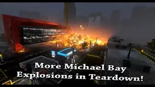 More Michael Bay explosions through a entire city! Teardown.