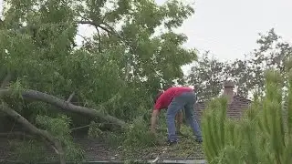 Downburst storm causes significant damage in Carmichael