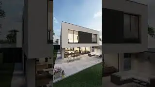 Modernes Flachdachhaus f&uuml;r eine 4-k&ouml;pfige Familie #einfamilienhaus #hausbauen #architekt