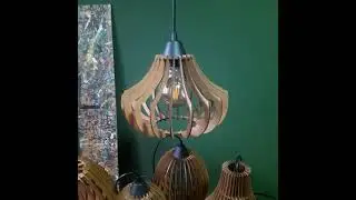 Laser Cutter Project Ceiling Lights  - SVG DXF Files