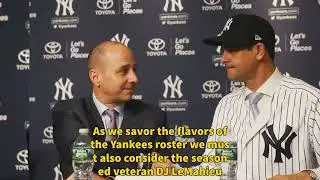 BASEBALL |  Yankees' Bold Moves: Cashman on Catchers, Boone's Future, and More!