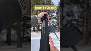 AK-57 Rifle Testing in jungle #Shorts